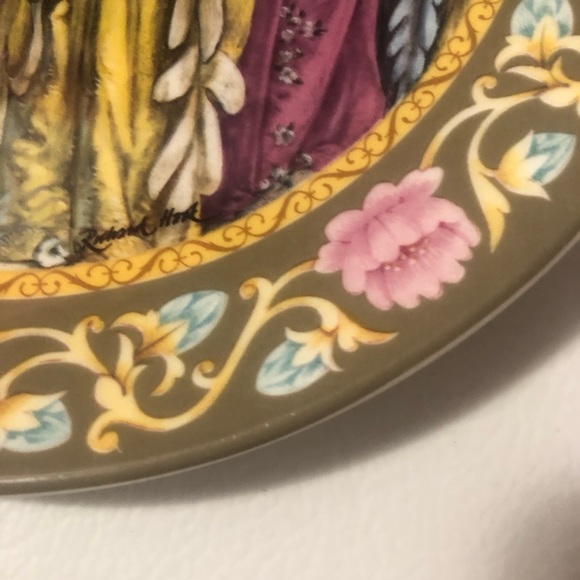 1987 Wedgwood King Arthur Decorative Plates 4, 5, & 6 Wedding Lancelot Knights - Picture 3 of 15